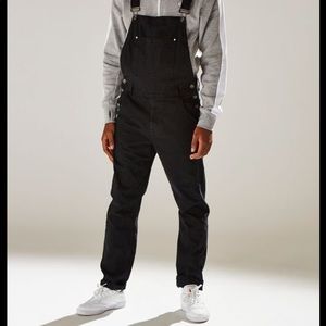NWOT BDG Black Denim Overalls